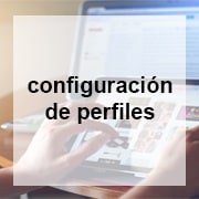 configuración perfiles