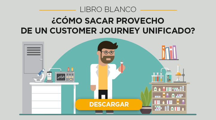 Descarga el libro blanco ¿Cómo sacar provecho de un Customer Journey unificado? y comprende la importancia de una buena colecta de datos para que no te afecte el ITP.