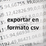 Tips - Exportar en formato csv